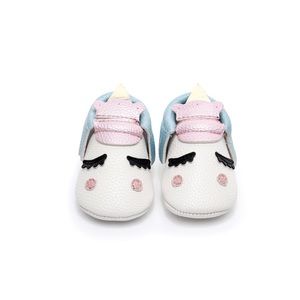 Unicorn baby mocs baby shoes